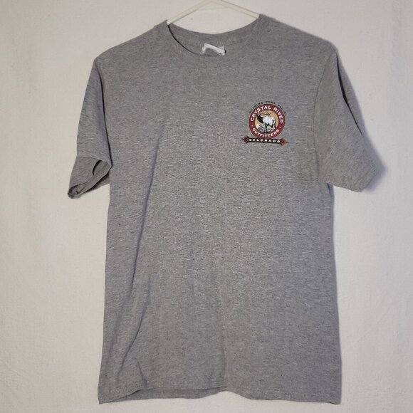 271. Port And Company T-Shirt 50/50 Gray Sz S - Picture 1 of 7